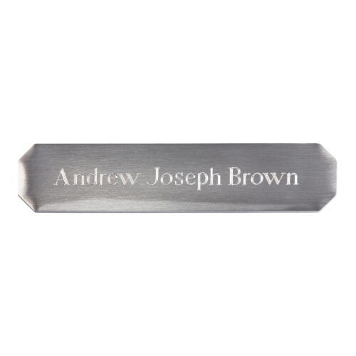 Engraved Personalized Nameplate
