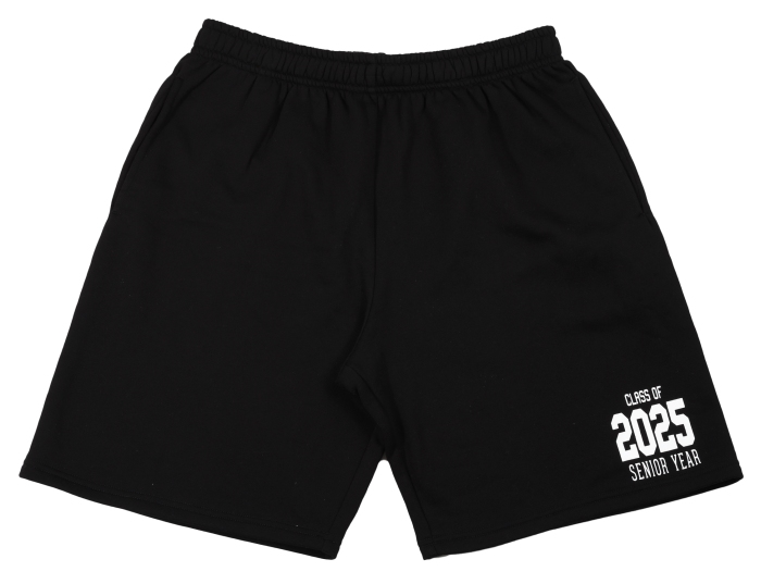 Fleece Black-Shorts