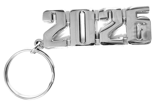 Silvertone Key Ring
